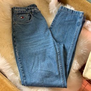 Vintage 90s Tommy Hilfiger Jeans, high waisted, strait leg